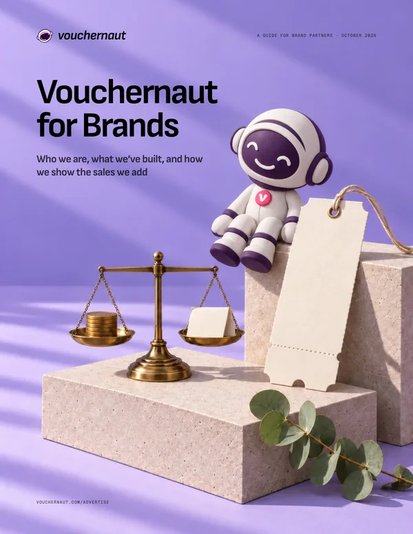 The cover of Vouchernaut for Brands